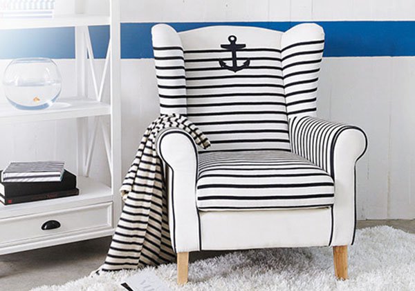decora tu casa plaid rayas maison